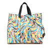 Fendi Sarah Coleman Leather Vertigo Shopper Tote Secondhand