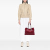 Dior Large Patent Cannage Lady Dior Soft Shopping Tote Secondhand