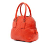 Burberry Heritage Grain Check Embossed Orchard Bowling Bag Secondhand