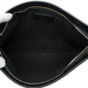 Dior Embossed Calfskin Logo Zip Clutch Secondhand