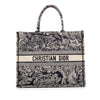 Dior Large Canvas Toile de Jouy Reverse Embroidered Book Tote Secondhand