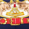 Hermès Chevaux de Trait Silk Scarf 90 Secondhand