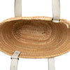 LOEWE Small Raffia Anagram Basket Tote Secondhand
