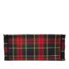 Dior Large Embroidered Canvas Tartan Check Book Tote Secondhand