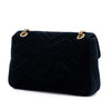 Gucci Large GG Marmont Matelasse Velvet Embroidered Loved Shoulder Bag Secondhand