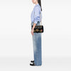 Gucci Large GG Marmont Matelasse Velvet Embroidered Loved Shoulder Bag Secondhand