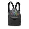 Louis Vuitton Limited Edition Damier Graphite Logo Rainbow Josh Backpack Secondhand