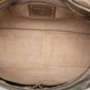 Prada Vitello Shine Push Lock Flap Shoulder Bag Secondhand