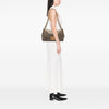 Prada Vitello Shine Push Lock Flap Shoulder Bag Secondhand