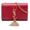 Saint Laurent Small Smooth Calfskin Monogram Kate Tassel Crossbody Secondhand