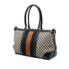 Secondhand Gucci Diamante Canvas Web Satchel
