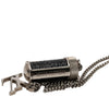 Louis Vuitton Brass Monogram Eclipse Charms Necklace Secondhand