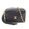Chanel Caviar Chevron Tassel Camera Case Secondhand