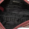 Prada Patent Trimmed Vitello Drive Crossbody Secondhand