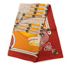 Hermès Brandebourgs Silk Scarf 90 Secondhand