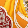 Hermès Brandebourgs Silk Scarf 90 Secondhand