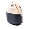 Chanel Small Bicolor Quilted Calfskin Gabrielle Bucket Bag Secondhand