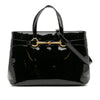 Gucci Patent Bright Bit Satchel Secondhand