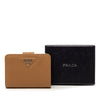 Prada Vitello Daino Compact Wallet Secondhand