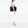 Bottega Veneta Bicolor Intrecciato Trimmed Nappa Business Bag Secondhand