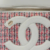 Chanel Tweed and Lambskin CC Vanity Case Secondhand