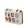 Dior Leather Patch Embellished Wallet on Chain Secondhand