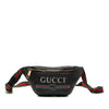 Gucci Small Grained Calfskin Web Logo Belt Bag Secondhand