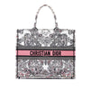 Dior Large Embroidered Canvas Butterfly Around The World Book Tote Secondhand