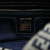 Fendi Zucchino Canvas Double Flap Shoulder Bag Secondhand