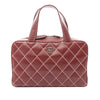 Chanel CC Lambskin Wild Stitch Handbag Secondhand