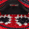 Miu Miu Multicolor Raffia Crochet Wallet on Chain Secondhand