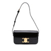 Celine Shiny Calfskin Claude Shoulder Bag Secondhand