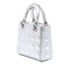 Dior Small Metallic Grained Calfskin Cannage My ABCDior Lady Dior Secondhand