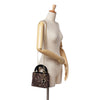 Dior Mini Tweed Rose Embroidered Lady Dior Secondhand