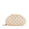 Chanel Quilted Iridescent Lambskin Wristlet Clutch Secondhand