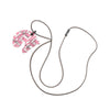 Hermès Enamel and Leather Tattersall Pendant Necklace PM Secondhand