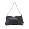 Gucci Medium GG Emblem Embossed Leather Shoulder Bag Secondhand