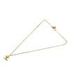 Chanel CC Gold Plated Pendant Necklace Secondhand
