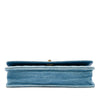 Chanel CC Quilted Denim Pearl Crush Wallet On Chain Secondhand