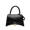 Balenciaga Small Shiny Box Calfskin Hourglass Top Handle Bag Secondhand