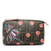 Fendi Zucca Coated Canvas Ballerina Pouch Secondhand
