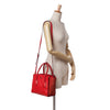 Prada Small Glace Calf Twin Pocket Satchel Secondhand
