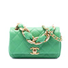 Chanel Small Quilted Lambskin Chain Is More Flap Secondhand