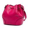 Gucci Diamante Leather Bright Bucket Bag Secondhand
