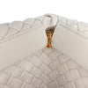Bottega Veneta Lambskin Padded Intreccio Crisscross Clutch Secondhand
