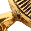 Chanel CC Gold Plated Medallion Sunburst Pendant Necklace Secondhand