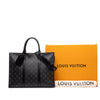 Louis Vuitton Monogram Eclipse Sac Plat Horizontal Zipper Secondhand