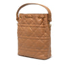 Dior Small Lambskin Macrocannage Caro Bucket Bag Secondhand
