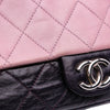 Chanel Medium Bicolor Lambskin and Calfskin CC Chain Flap Secondhand