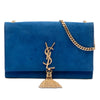 Saint Laurent Medium Suede Monogram Kate Tassel Crossbody Secondhand